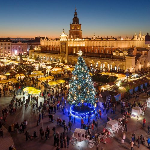 Kraków w świątecznym nastroju + Ogród Świateł