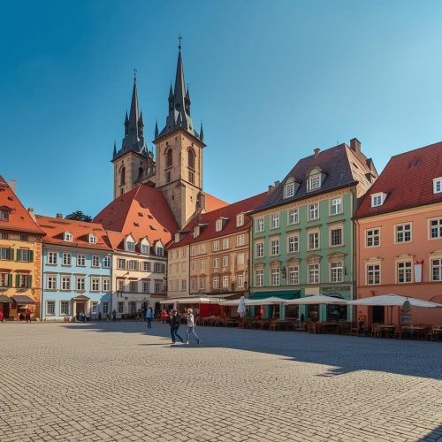 PRAGA I CZESKI KRUMLOV- perły Czech